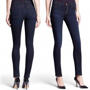 J Brand Denim Indigo Skinny Jeans Atlantis EUC